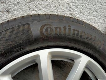 Alu kola originál Audi, 7,5J x r16, 5x112, ET 45, Letní pneu - 9