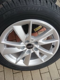 ALU kola Audi A4,  5x112 nová sada zimní - 9