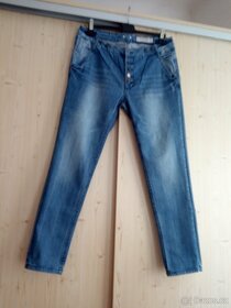 džíny 1x nové ,ostatní top stav - 9