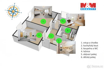 Prodej bytu 3+kk v Žďáru nad Sázavou, ul. Brodská - 9