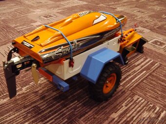 RC loď Super Mono X V2 ARTR Brushless + vozík - 9