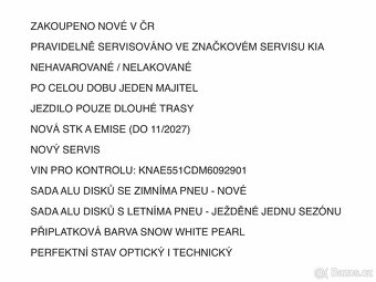 Kia Stinger GT 3.3 V6 1.Majitel Servis jen Kia DPH - 9