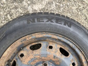 Zimní sada Škoda Fabia - 185/60/14 - 5x100 - vzorek 6mm - 9