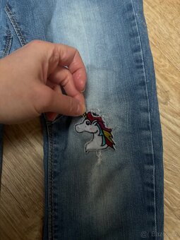 Holčičí džíny Lindex, vel. 128 cm - 9