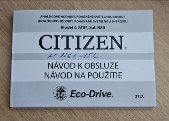 CITIZEN - Radio controlled H804, Eco-Drive - 9