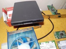 Wi-Fi karty pro ntb+USB floppy disk+síťová karta +ventilátor - 9