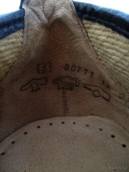 Dámské kožené polobotky Mary Jane černé Gabor 38 - 9