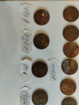 Staré mince 1 - 9