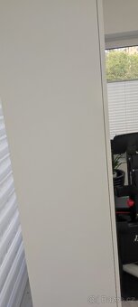 Vysoká skříň s policemi, bílá Ikea - 9