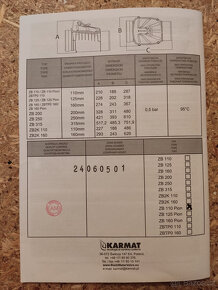 Vertikální zpětná klapka DN110 pro KG,HT - 9