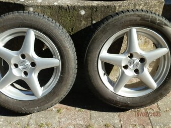 Alu kola+pneu 205/60 R16 - 9