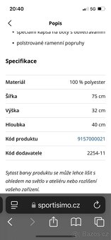 Nová tenisová taška/batoh Victor (včetně visaček) - 9
