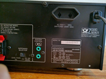 Receiver Kenwood KR-A5020, 2 x 60W/8Ω-16Ω RMS - 9