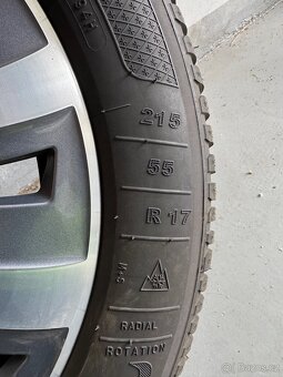 Alu Škoda Superb Drakon r17 zimní - 9