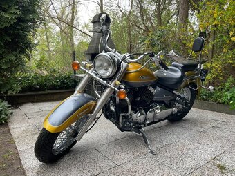 Yamaha DragStar 650 – 2002 -krásná klasika s nízkým nájezdem - 9