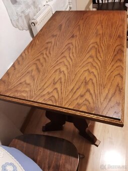 Jídelní set z masivu - 9