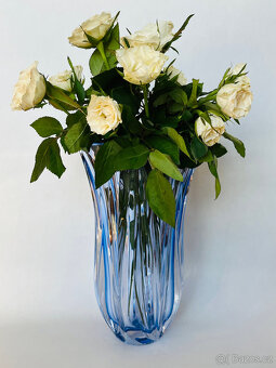 Nová křišťálová váza 28.5 cm, Bohemia Treasury 3.2kg - 9