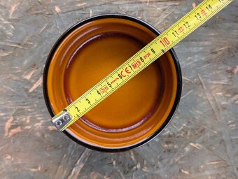 8 ks retro keramické misky. - 9