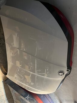 Octavia 4 facelift kapota,naraznikmaska-černý rámeček,svetla - 9