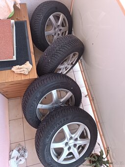 pneumatiky s alu disky vzorek 7 mm - 9