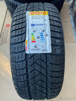 NOVÉ ZIMNÍ PIRELLI 235/45/18 98V XL FR 3PMSF DOT2024 - 9