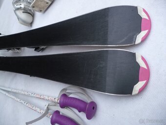 239. Detske lyže TECNO - 100 cm + boty LANGE 30 eu + hole - 9