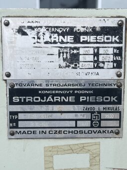 76. Tabulové nůžky NTC 2500/4 - 9