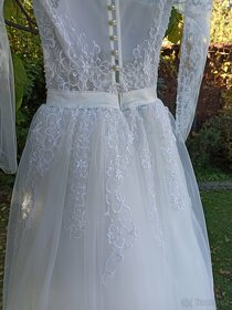 Svatební šaty - XS - 9