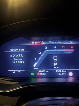 Audi S7 Quattro 3.0 TDi 257 KW, 148 tis. km, vzduch, odpočet - 9