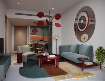 🏙️ Luxusní 2pokojový apartmán s výhledem na Burj Khalifu – - 9