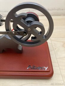 Stirlingův motor s generátorem - funkční model elektrárny - 9