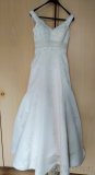 Svatební šaty Jasmine Bridal gold champagne s krajkou - 9