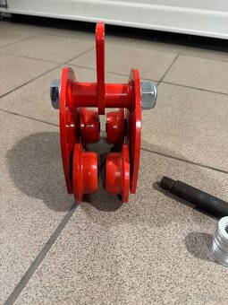 Pojezdová kočka HT500A – nová, 500KG - 9