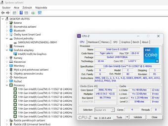 Dotykový notebook Fujitsu Lifebook U7411 - 9