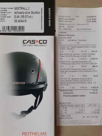 Prodám přilbu CASCO MISTRALL 2 vel.S-M  . - 9