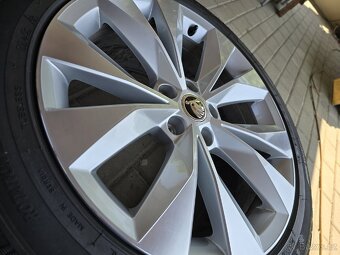 Zimní Alu kola Cassiopeia Škoda Superb r18 - 9