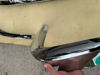 Škoda 100 110 narazniky novy chrom bez vyrezu - 9