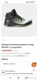 Dámské trekové boty Salomon Vaya GTX vel.40 2/3 - 9