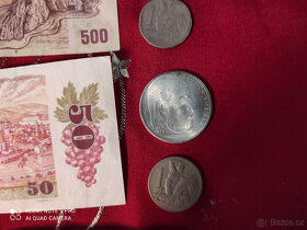 Staré bankovky a mince - 9