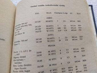 POROVNÁVACÍ TABULKY MOTOROVÝCH VOZIDEL, 1956 - 9