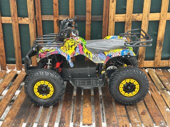 Elektro ATV Čtyřkolka 1200W 48V kola 6” AE006-7 - 9