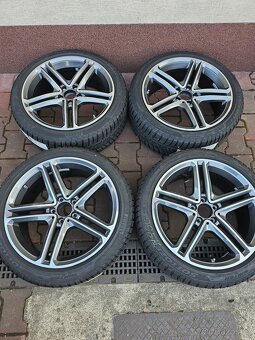 Originál ALU kola MERCEDES s pneu PIRELLI RUN FLAT - 9