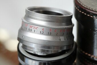 Objektiv Leica M 35mm 2.0 Summicron stříbrný, 8 členů, se sl - 9