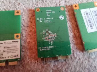 WIFI Karta Mini PCI-E a PCI-E Half , více kusů - 9