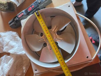 Ventilátor 200mm kovový - 9