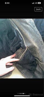 Pánská bunda L z pravé kůže 1990 - 9