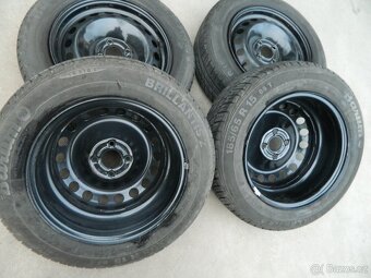 kola dacia 4x100+letní pneu 7mm - 9