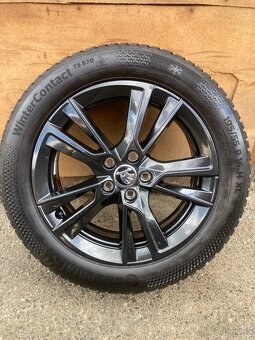 Škoda Fabia 4,5x100 R16,zimni 195/55 16-zánovní - 9