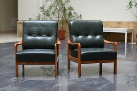 Danské křesla z masivního teaku - 9