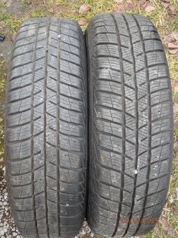 2xObutá zimní kola ŠKODA FELICIA 13tky BARUM 165/70 R13 - 9